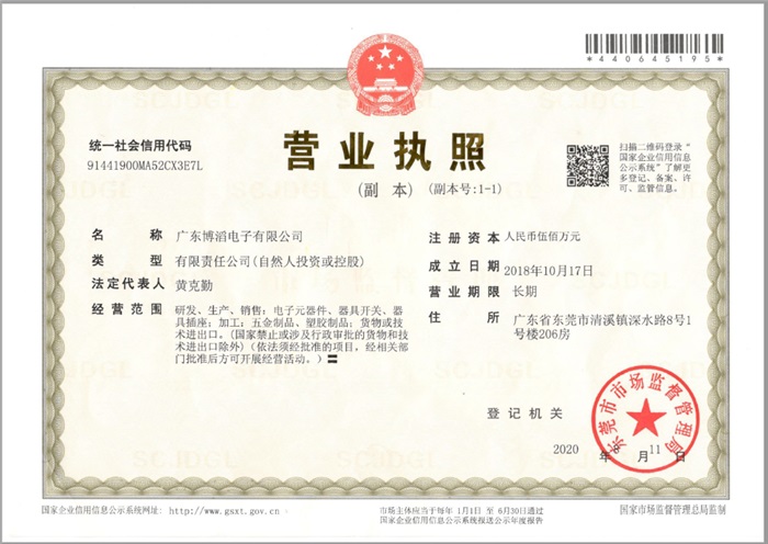 Business license